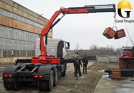 Седельный тягач МАЗ 6312B5 + КМУ PK15500B Палфингер Седельный тягач МАЗ 6312B5 + КМУ PK15500B Палфингер